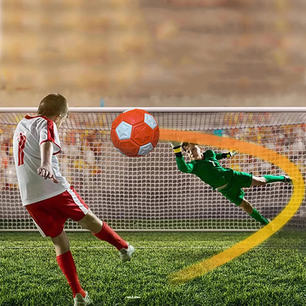 Sport Curve Swerve Soccer Ball Football Toy KickerBall Great Gift for Boys and Girls Perfect for Outdoor & Indoor Match Game