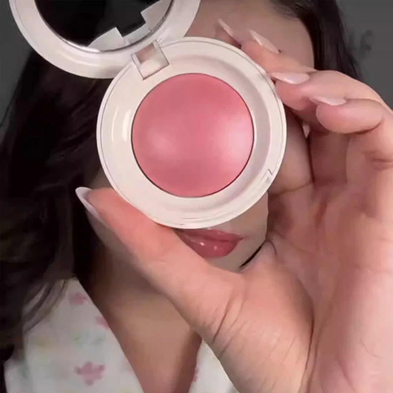Rare Beauty Blush Brush Powder Dipped in Blush Cream Nearly Neutral/mauve Gives Lustrous and Bright Appearance Carry Convenient