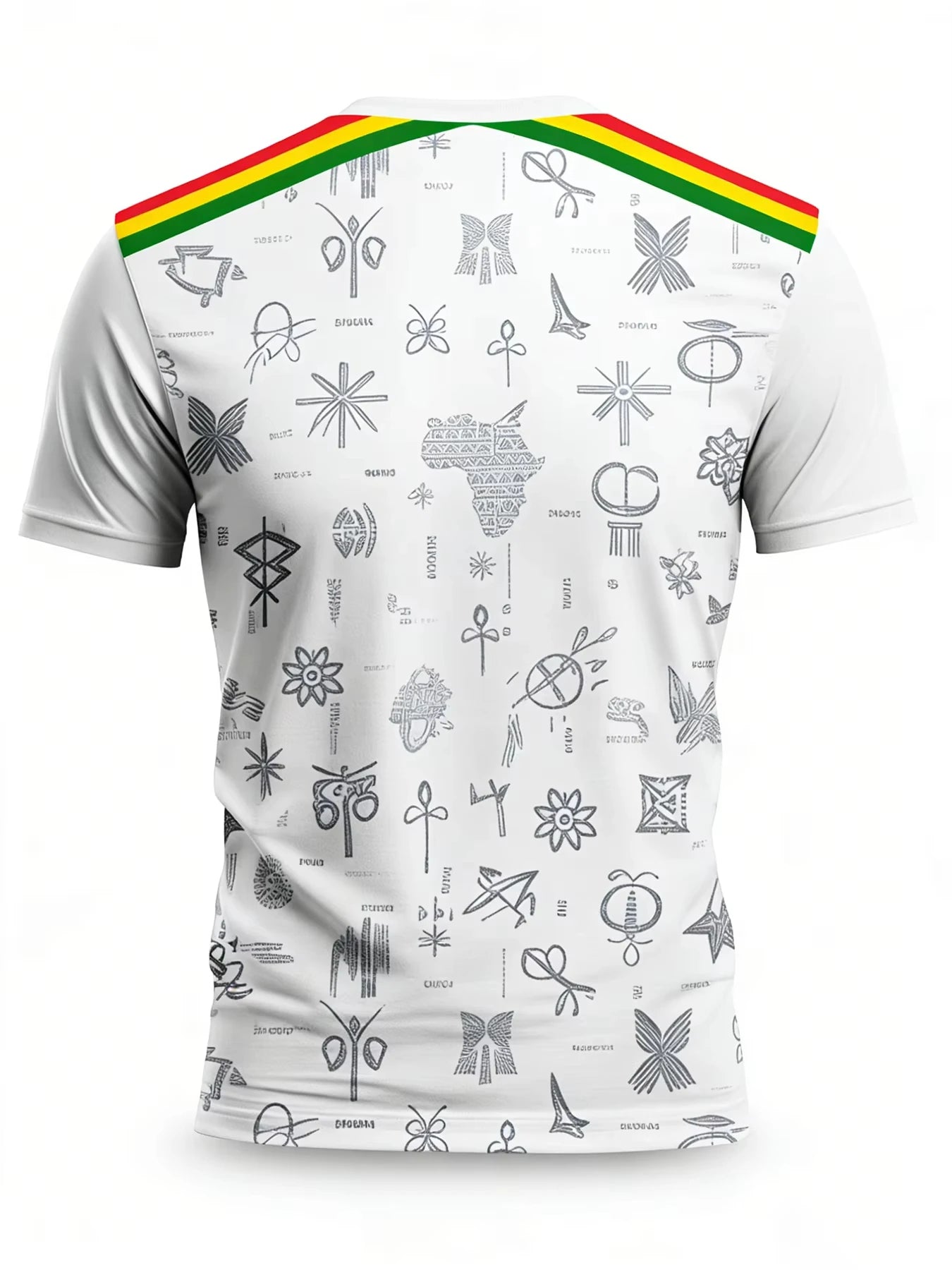 Ghana National Team Jersey, Ghana Team Fan Style, Suitable for Training and Matches, Suitable for All Seasons
