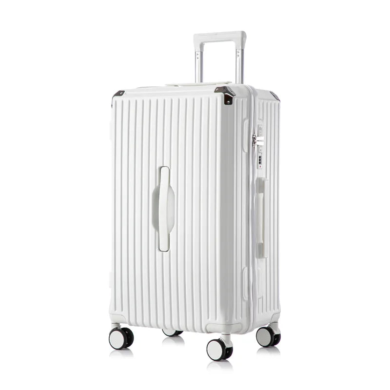 Luggage 20 inch |Cup Holder/Waterproof multifunctional Suitcase Hand Carry Large Capacity Universal Wheel Simple Suitcase