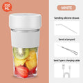 Portable Blender Electric Juicer Cup Large Capacity USB Rechargeable Mini Smoothie Maker 6 Blades Ice Crusher for Shakes Travel