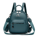 Women Travel Backpack for Teenager Girl 2024 Soft Leather Female Fashion 3 In 1 Bagpacks Large Capacity Ladies Mochilas Feminina