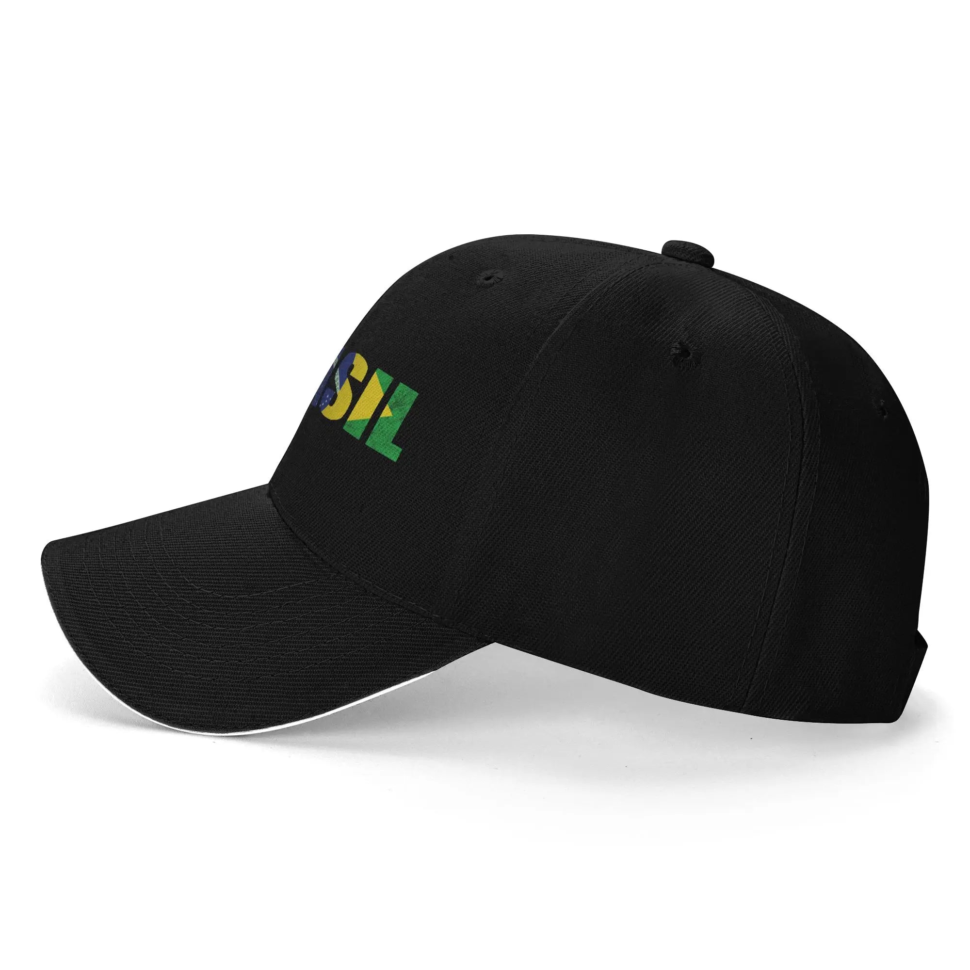 Brasil Brazilian Flag Brazilian Roots Brazilian Pride Casual Baseball Cap  Running Hippie Hip Hop Hats Summer Sun Baseball Caps