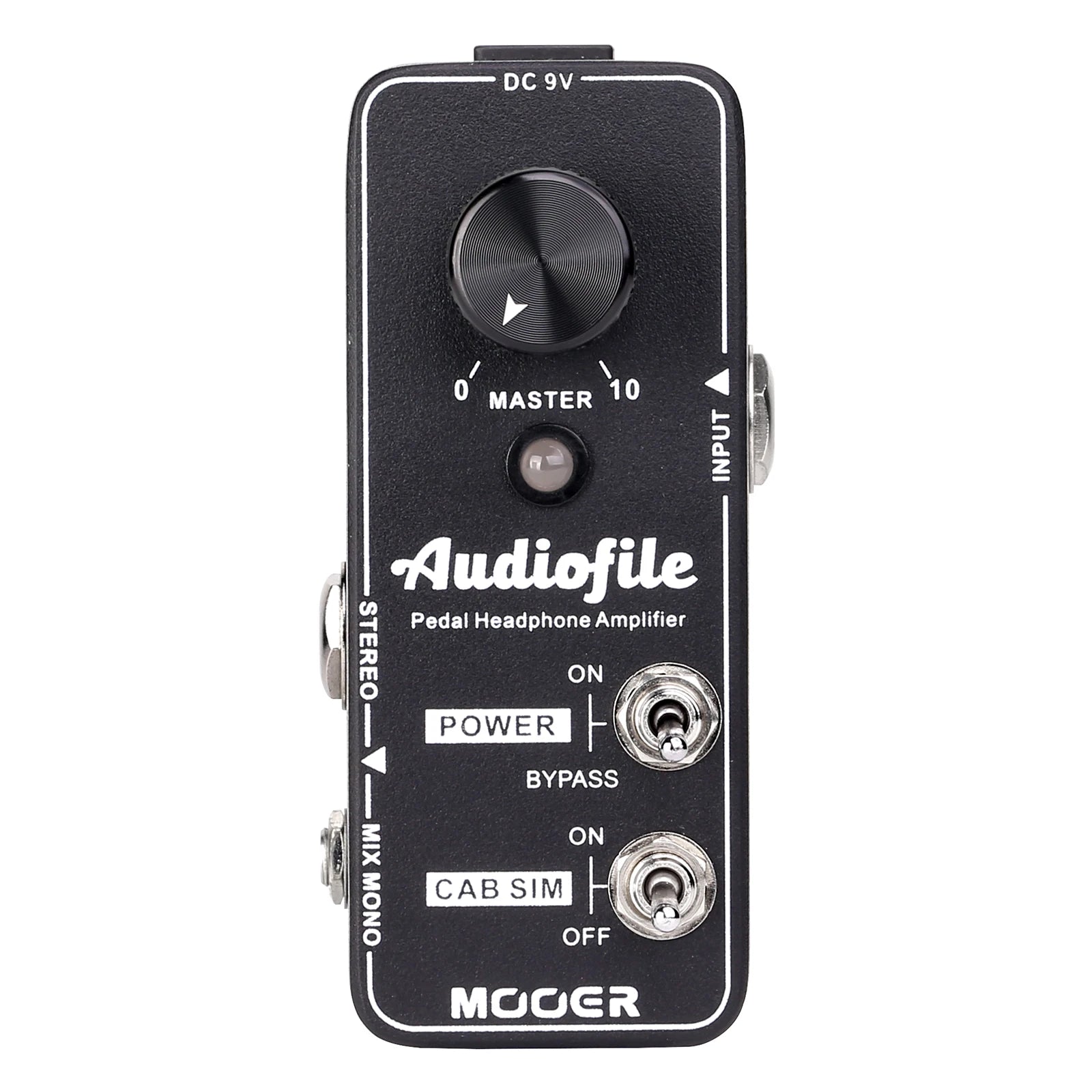 MOOER Audiofile Guitar Effect Pedal Headphone Amplifier Built-in Analog Speaker Cabinet Simulation Electric Guitar Accessories