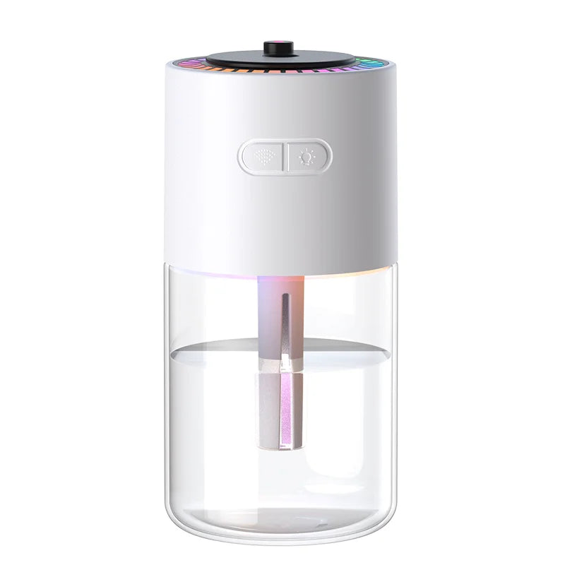 Desktop Air Car Humidifier Projection Starry Sky Top Shaking Head Humidifier Creative Hydration USB Spray Shaking Head Machine