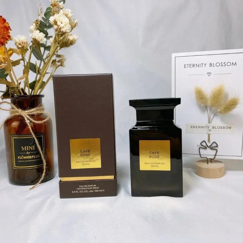 Best Selling 100ml Perfume Top Quality Unisex Long-lasting Eau De Cologne Parfum Spray Women Classic Rose Series Parfume