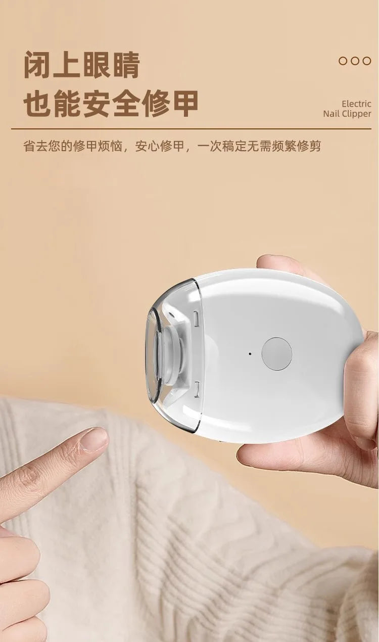 Electric Nail Clipper,nail Trimmer,fully Automatic Nail Clipper for The Elderly and Children,nail Grinder,nail Trimmer  Grinder
