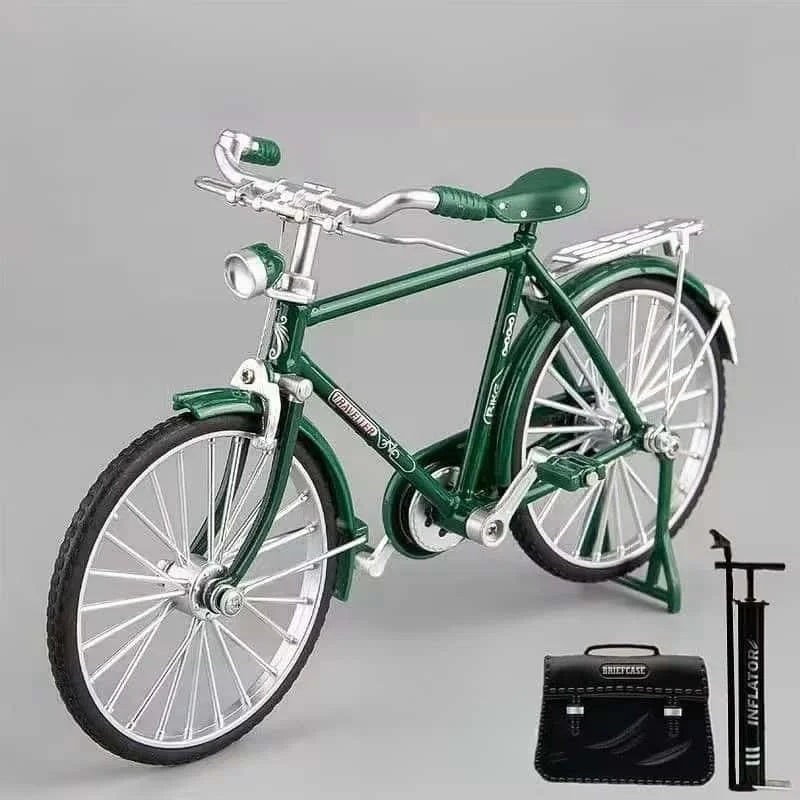 Simulation retro 28 metal die-cast bicycle model creative DIY home decoration 1:10 decoration adult fun toy decoration crafts