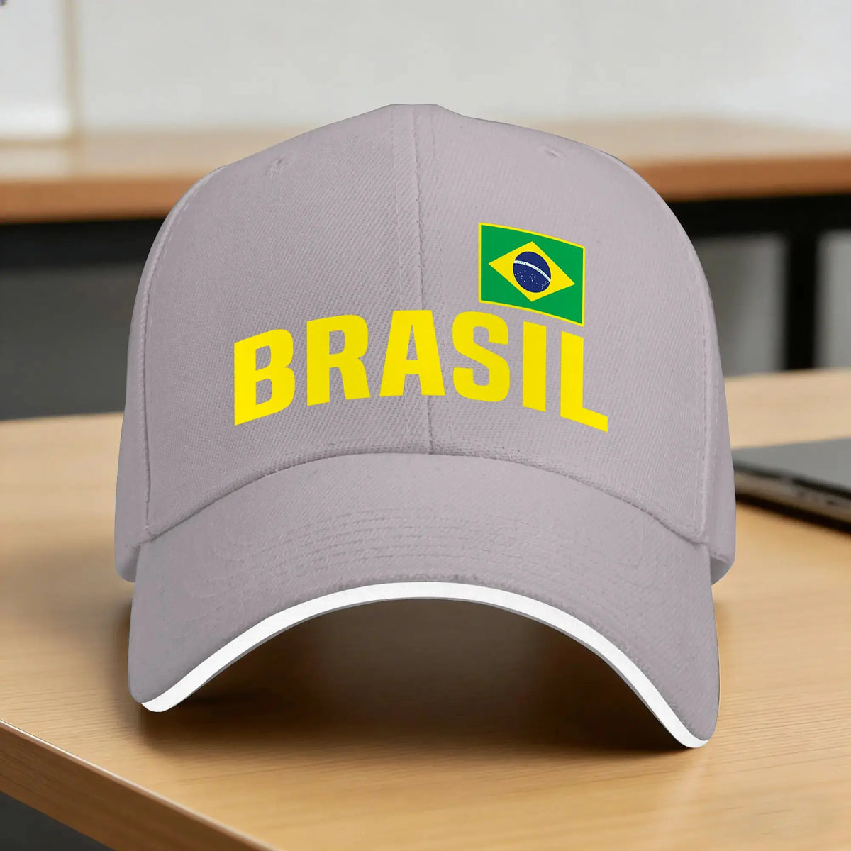 Brasil Flag of Brazil Baseball Cap  Men Women Custom DIY Hip Hop Hats Summer Classic Outdoor Sport Sun Baseball Caps