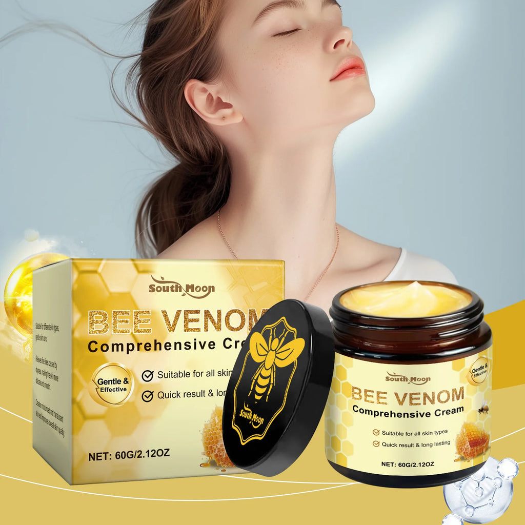 Bee Venom Face Cream Moisturizer Nourish Dryness Skin Firming Repair Damaged Skin Strengthen Barrier Brighten Nourish Body Cream