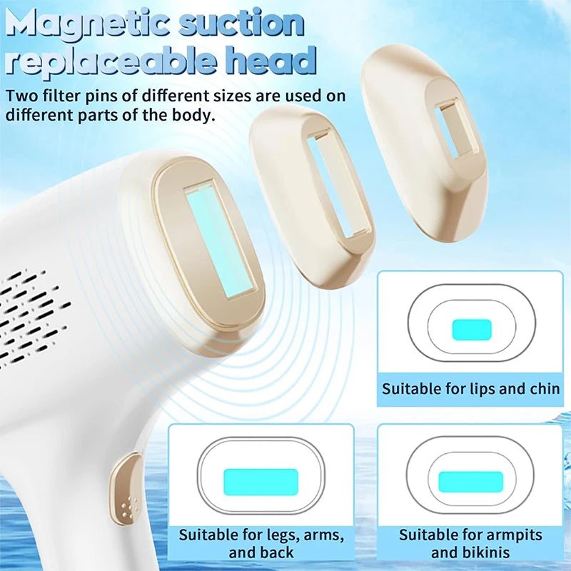 High-quality portable home hair removal equipment, handheld laser hair removal device, hair removal device