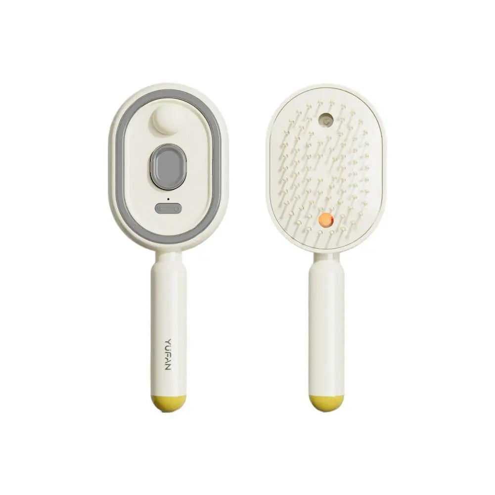 Anti Static Self Cleaning Electric Spray Comb Air Cushion Massage Ideal Gift For Ladies Daily Hair Care And Scalp Relaxation