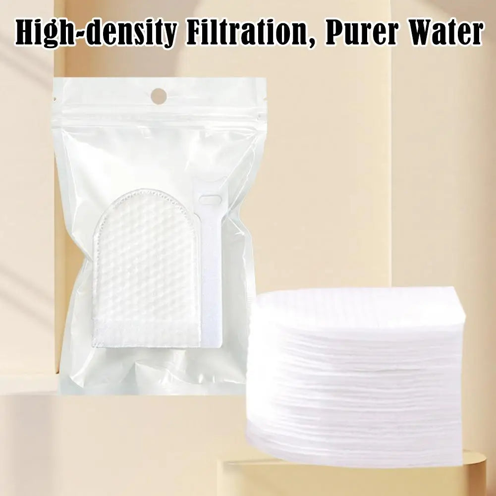 Disposable Faucet Filter Bags Universal Water Filter Accessory for Purifying Tap Water & Removing Impurities
