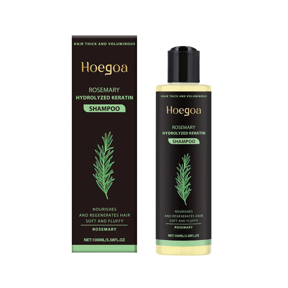 Rosemary Shampoo Hair Growth Deep Cleansing Scalp Anti Dandruff Oil Control Strengthening Root Nourish Hair Volumizing Shampoo