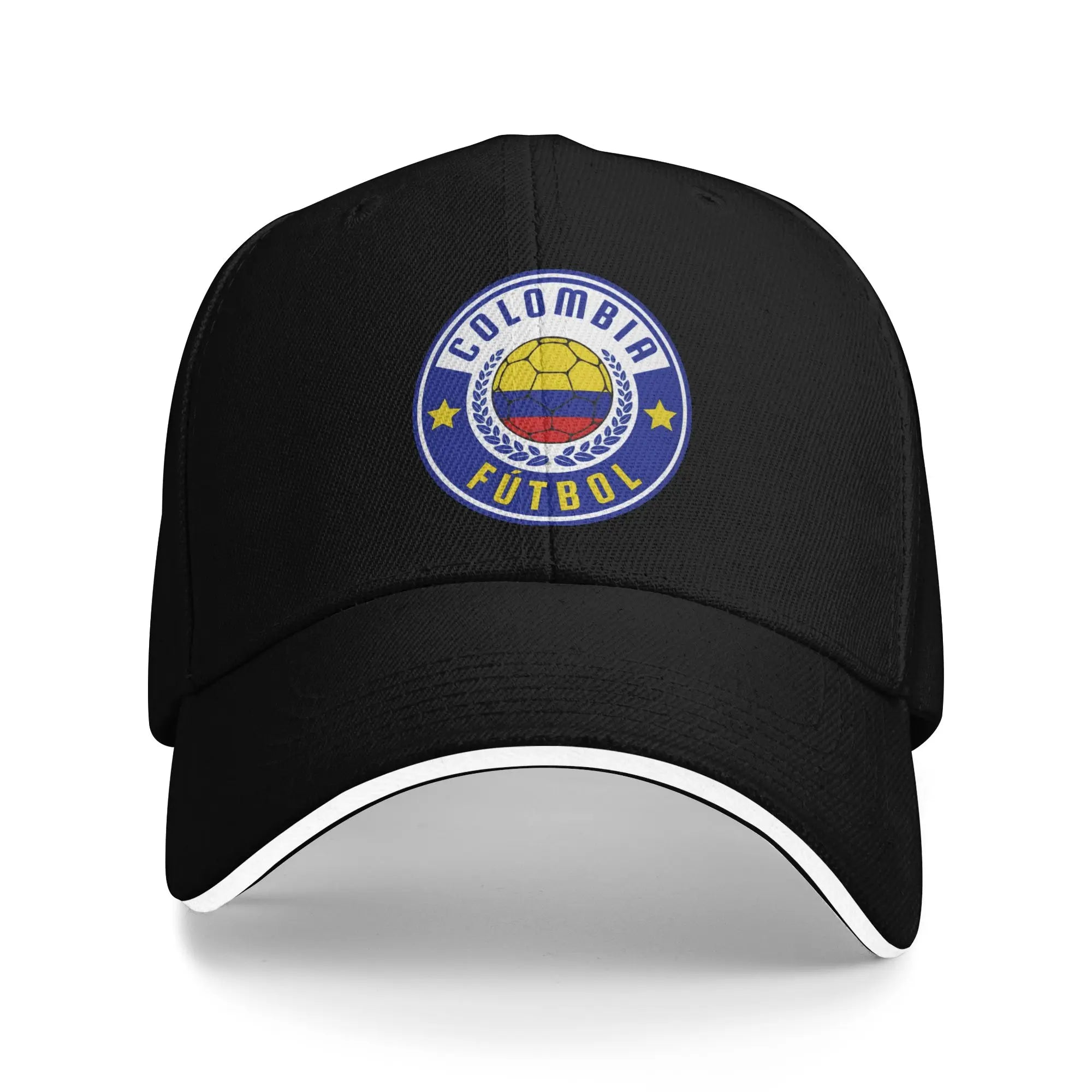 Summer Casual Baseball Cap Colombia Flag Map Print Outdoor Gym Trucker Hat For Female Male Wholesale  Classic Snapback Cap