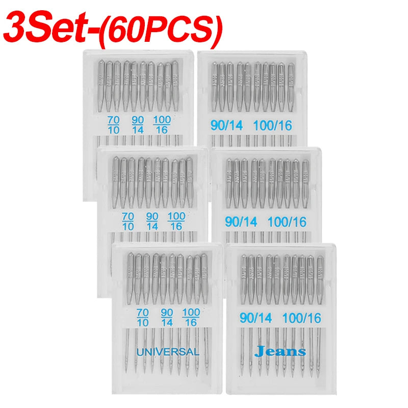Universal Sewing Machine Needles High Carbon Steel Heavy Duty Sewing Machine Needle For Fabrics Pants Household DIY Sewing Tools