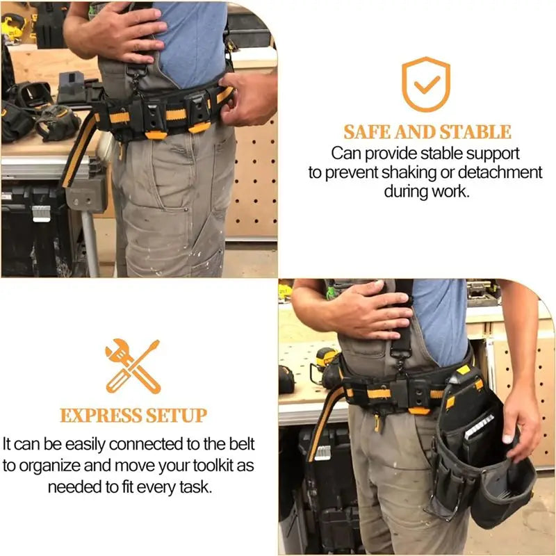 Hot Trend-Clip Tech Hubs For Cliptech Pouches,Tool Belt Clip For TOU-CT Models Cliptech Pouches 3 Pcs