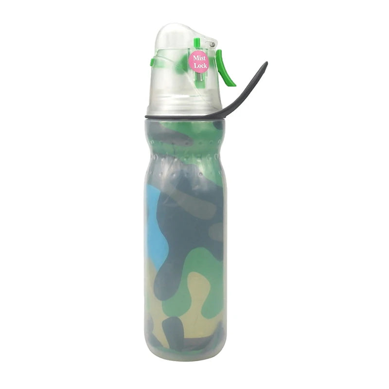 Cold Insulation Water Bottle, Bpa-free Sport Water Bottle, Great For Travel Outdoor Hiking, 16oz/20oz, Spray Cooling Cup Gifts