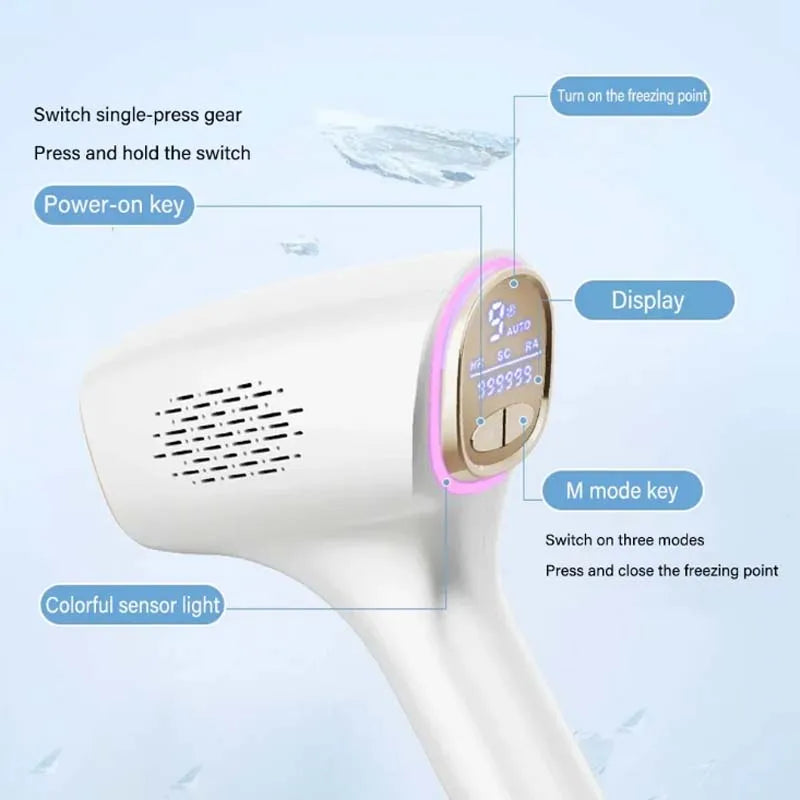 High-quality portable home hair removal equipment, handheld laser hair removal device, hair removal device