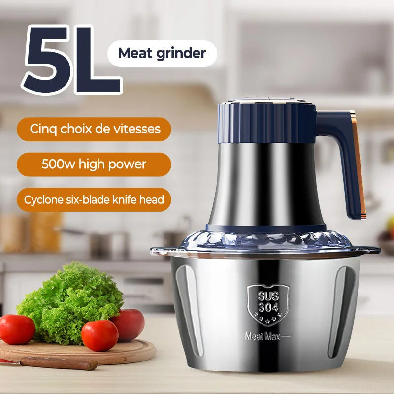 Electric Meat Grinders Food Crusher Multifunctional Vegetable Slicer Processor Chopper for Homemade Dog Food Baby Food
