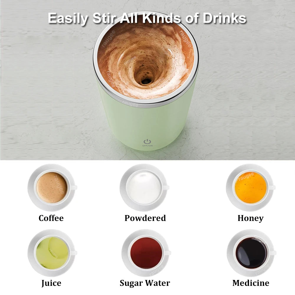 Mini Portable Blender Electric Mixer Machine Portable Blender Bottles Automatic Mixing Cup Rechargeable Electric Shaker Bottle