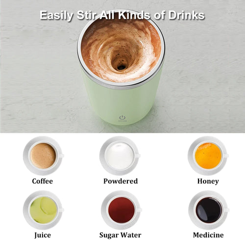 Mini Portable Blender Electric Mixer Machine Portable Blender Bottles Automatic Mixing Cup Rechargeable Electric Shaker Bottle