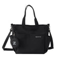 Travel Bag Set - Lightweight Large Capacity with Mini Purse Waterproof Handle Bag Women Preppy Student Satchels Nylon