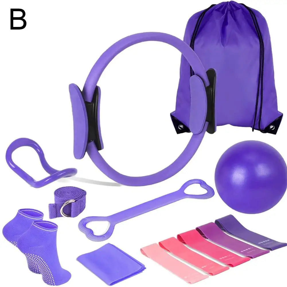 Pilates Essentials Kit Resistance Bands & More Perfect And Equipment For Home Workouts Pilates Ring For Home Pilates Equipment