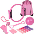 13Pcs/Set Portable Pilates Ball Set Body Shaping Professional Yoga Pilates Circle Improve Health Weight Loss