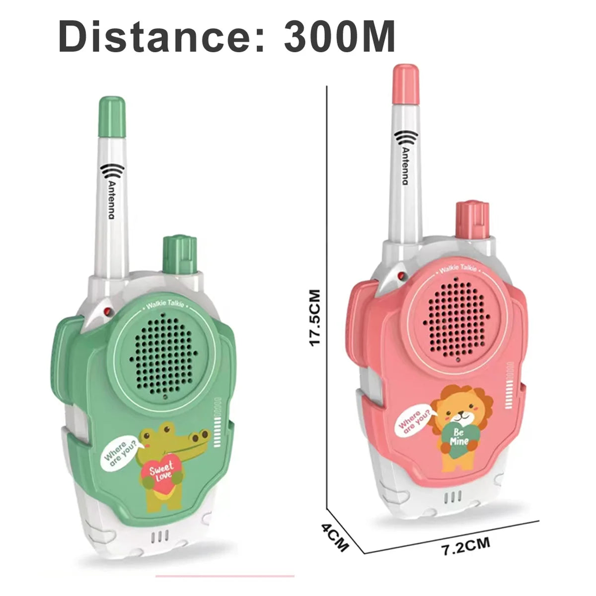 2pcs Kid-Friendly Walkie Talkie Two-Way Radios for Clear Communication - Essential for Camping & Hiking Adventures For Boys Girl