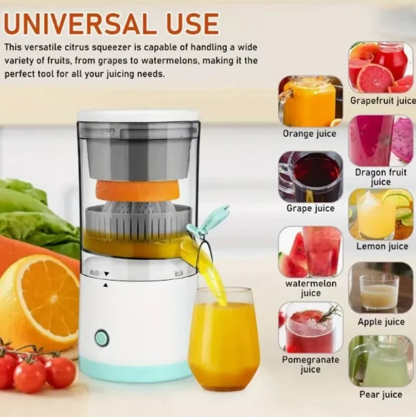 Multi-functional portable electric orange juice machine with juice-frying cup for household residue juice separation juicer.