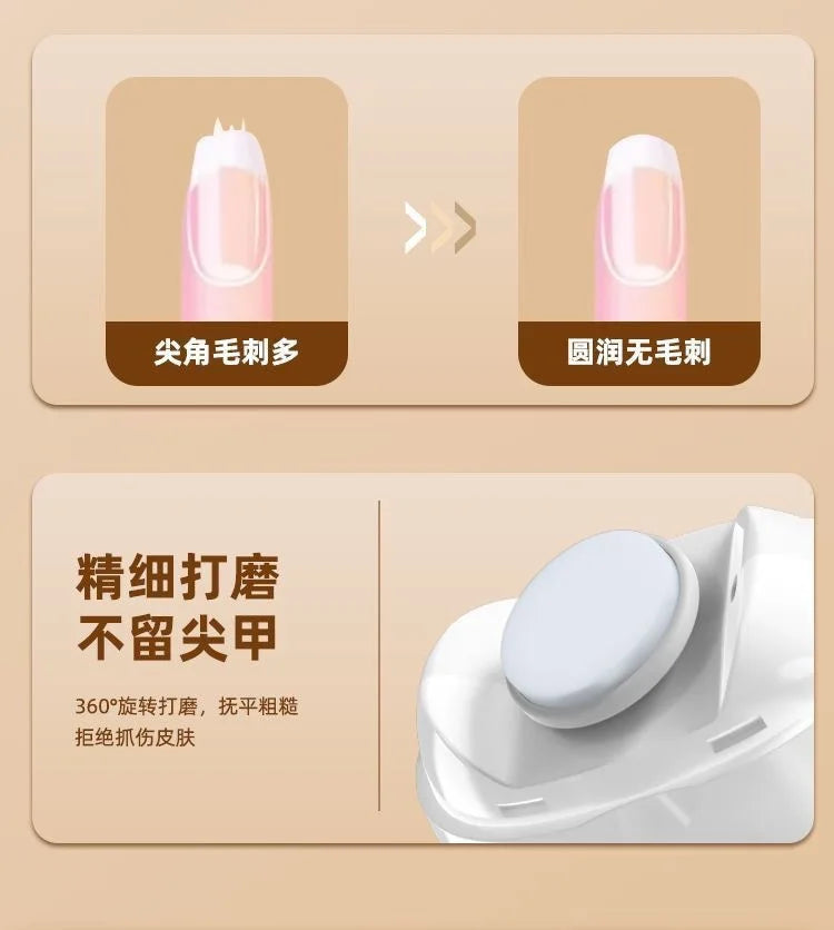 Electric Nail Clipper,nail Trimmer,fully Automatic Nail Clipper for The Elderly and Children,nail Grinder,nail Trimmer  Grinder