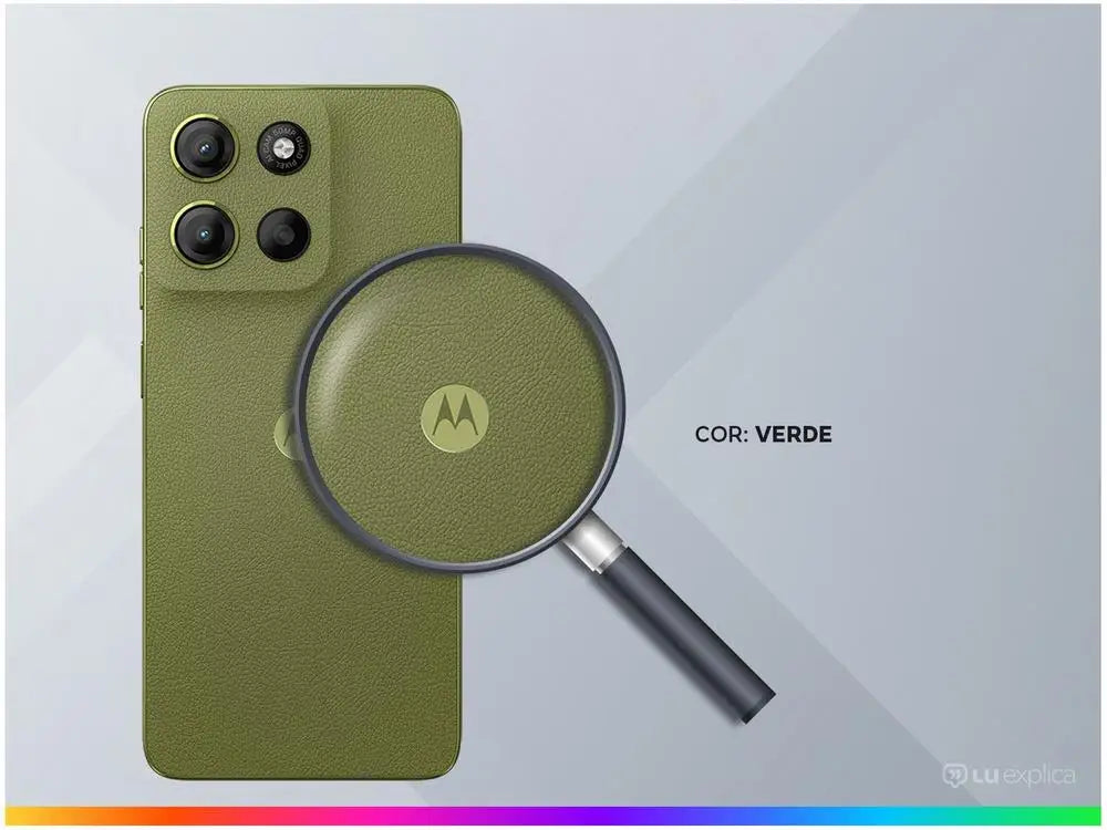 Smartphone Motorola Moto G15 256GB Green 4G 12GB 6,7 "Camera. Double Selfie 8MP