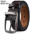 Men's Genuine Leather Needle Buckle Waistband Large Size 105-140 150 160 170cm Cowhide Retro Belt Handmade Casual Trend Belt