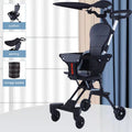 IMBABY Baby Stroller Portable And Foldable Two-way Seat, Suitable For All Seasons Safe Travel For Newborns Lightweight Travel