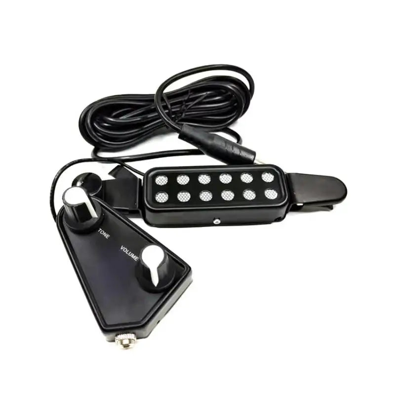 Acoustic Guitar DIY Pickup Kit: Magnetic Sound Hole Pickup with Audio Cable and Volume Adjustement.