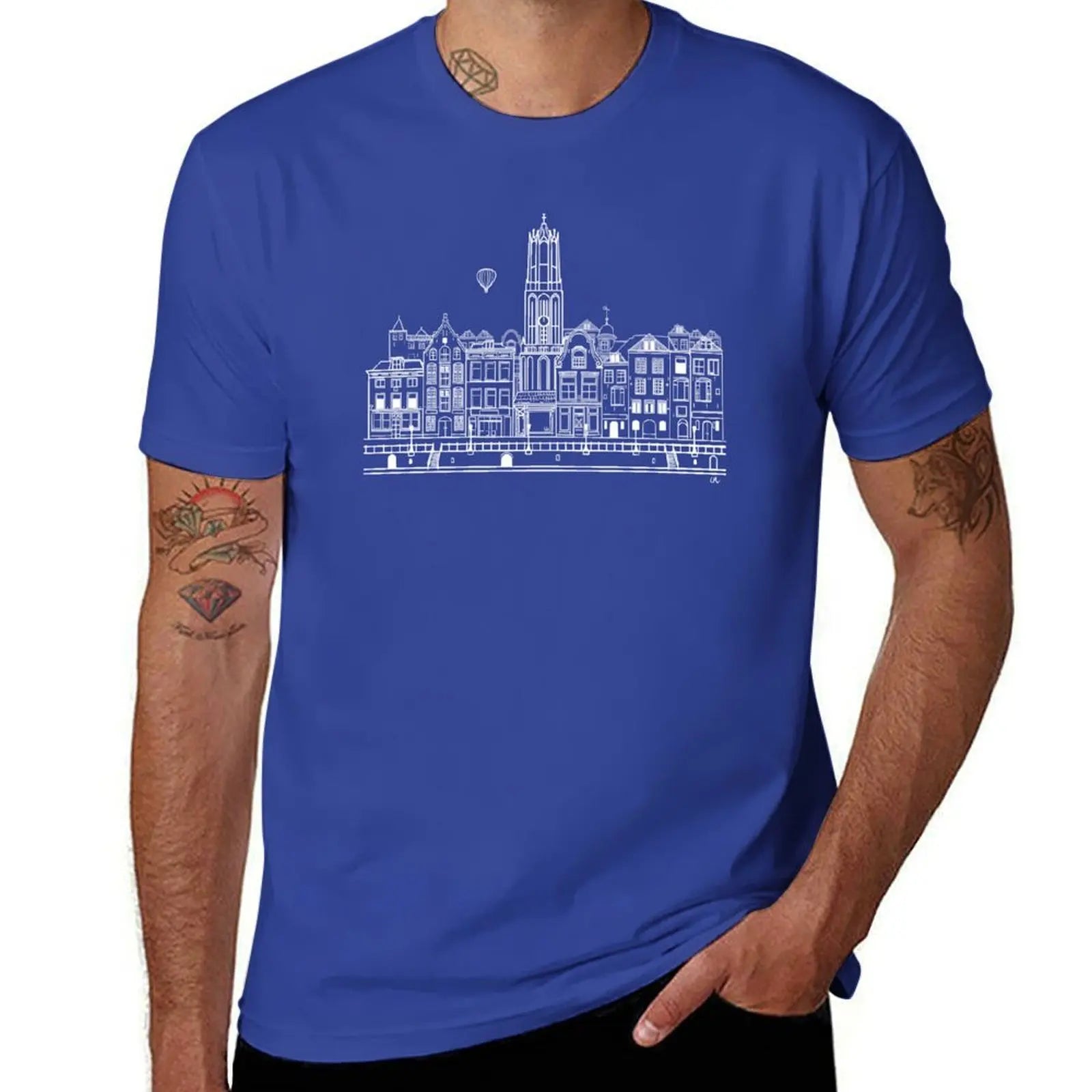 Utrecht, Holland T-Shirt graphics tees quick-drying mens t shirts casual stylish