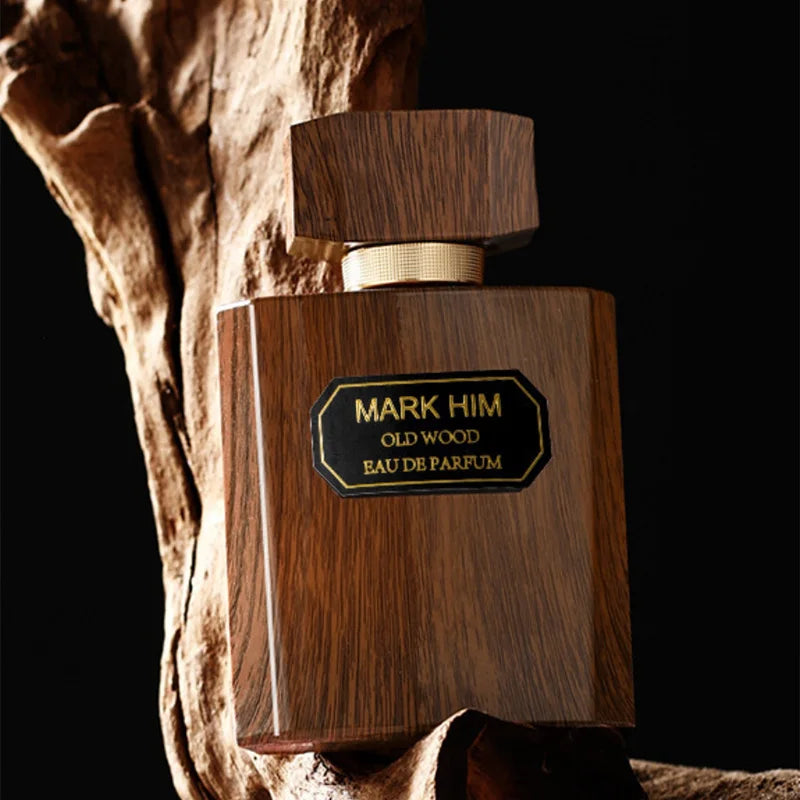 Luxury Gentleman Men's Perfume 75ml Ebony Agarwood Woody Fragrance Charm Cologne Vanilla Amber Freshness Lasting Light Fragrance