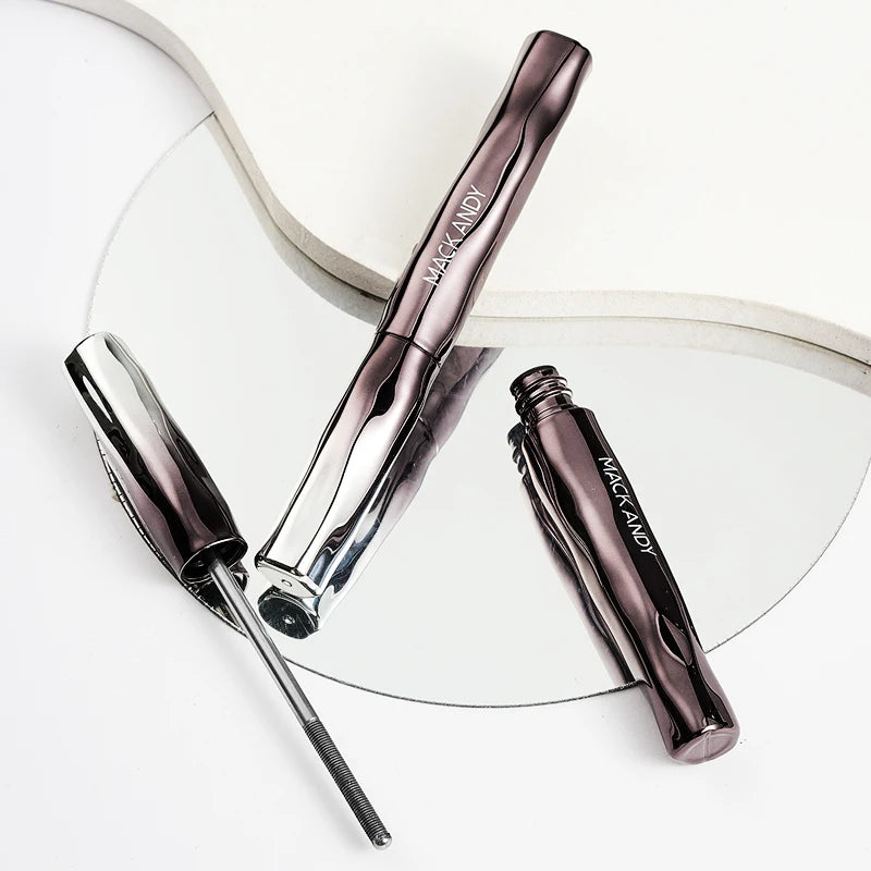 MACK ANDY Original Mascara Volumizing & Lengthening Mascara Washable Longwear & Smudge Resistant Make Up Blackest Black Eyelash