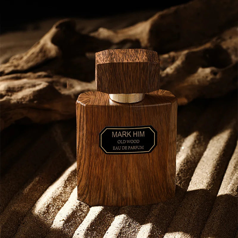 Luxury Gentleman Men's Perfume 75ml Ebony Agarwood Woody Fragrance Charm Cologne Vanilla Amber Freshness Lasting Light Fragrance