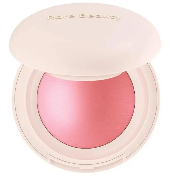 Rare Beauty Blush Brush Powder Dipped in Blush Cream Nearly Neutral/mauve Gives Lustrous and Bright Appearance Carry Convenient
