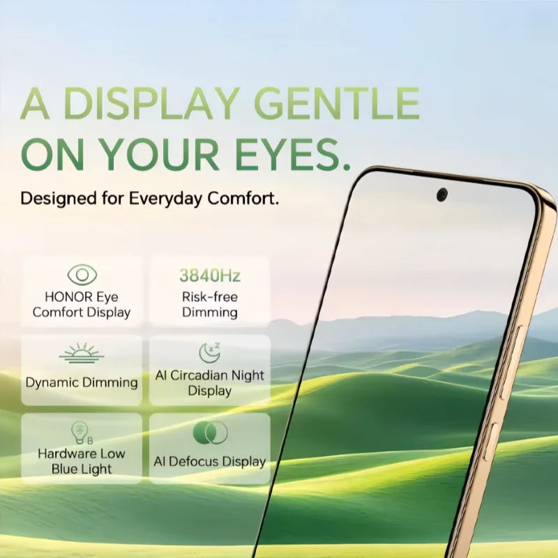 Global Version HONOR X9d 5G Smartphone 6.79" AMOLED Display 108MP Dual AI Cameras 8300mAh Battery 66W Fast Charging Dual SIM NFC