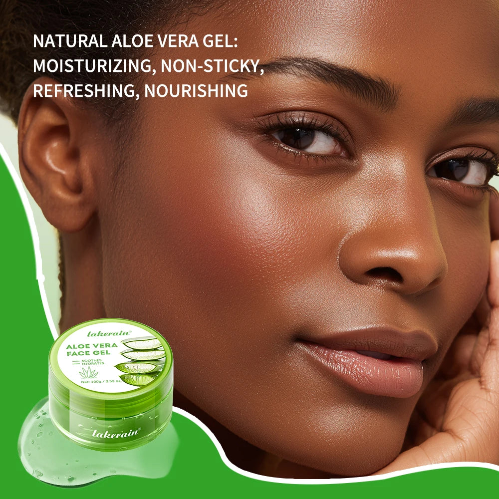 Aloe Vera Gel Lightening Moisturizing Soothing Natural Organic Aloe Vera Gel Reduce Redness Hydrate Exfoliation Skincare