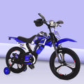 Children's Comfortable & Safe Walker Bicycle - 12/14/16 Inch Simulation Motorcycle Bicycle for Kids' Early Riding Training