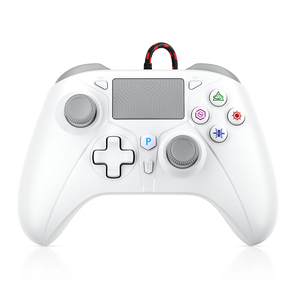 Gamepad For playstation 5 PS5/PS4/Pc Console Wire Controller With Turbo Touchpad Hall Trigger, Vibration Headphone Function Game
