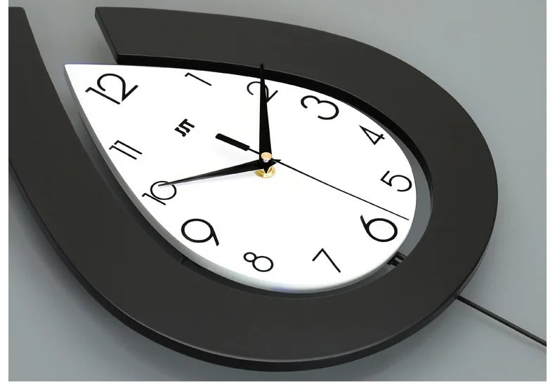 Wall Clock for Living Room, Creative Fashion, Modern Simple Home Swing Clock
