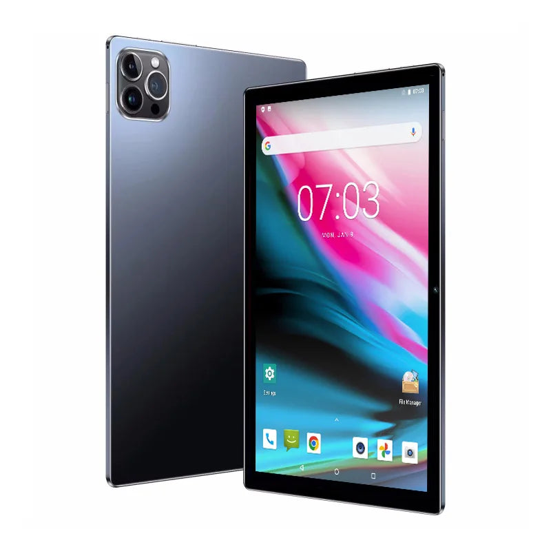 Type-C 10.1 INCH Android 8.1 Tablet PC Supports 2G\3G\4G Calls 4GB+32GB MT6750 Quad-Core CPU 1280 x 800 IPS 4000mAh