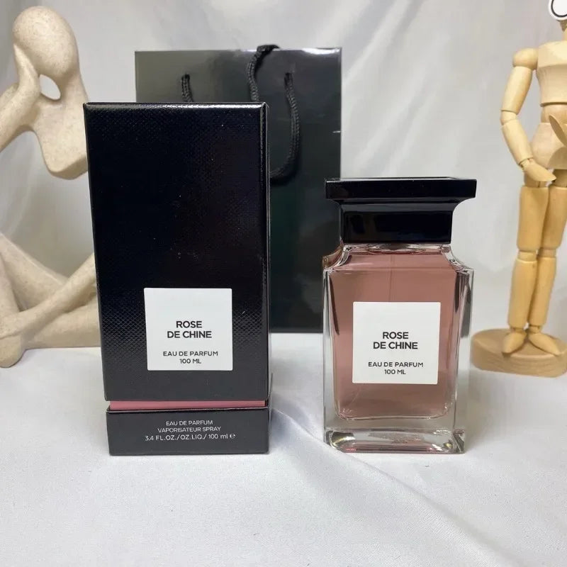 Best Selling 100ml Perfume Top Quality Unisex Long-lasting Eau De Cologne Parfum Spray Women Classic Rose Series Parfume