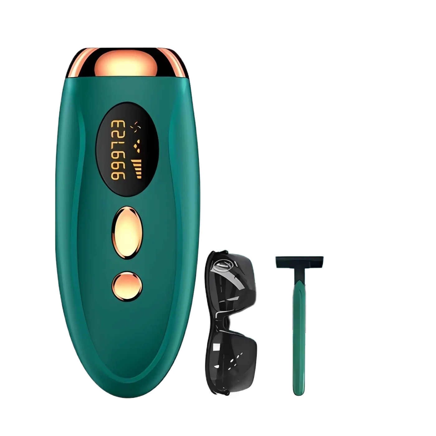 HOMEFISH Laser Epilator IPL Hair Removal For Women Body Bikini Facial 990000 Flashes Permanant Painless IPL Hair Remover Laser