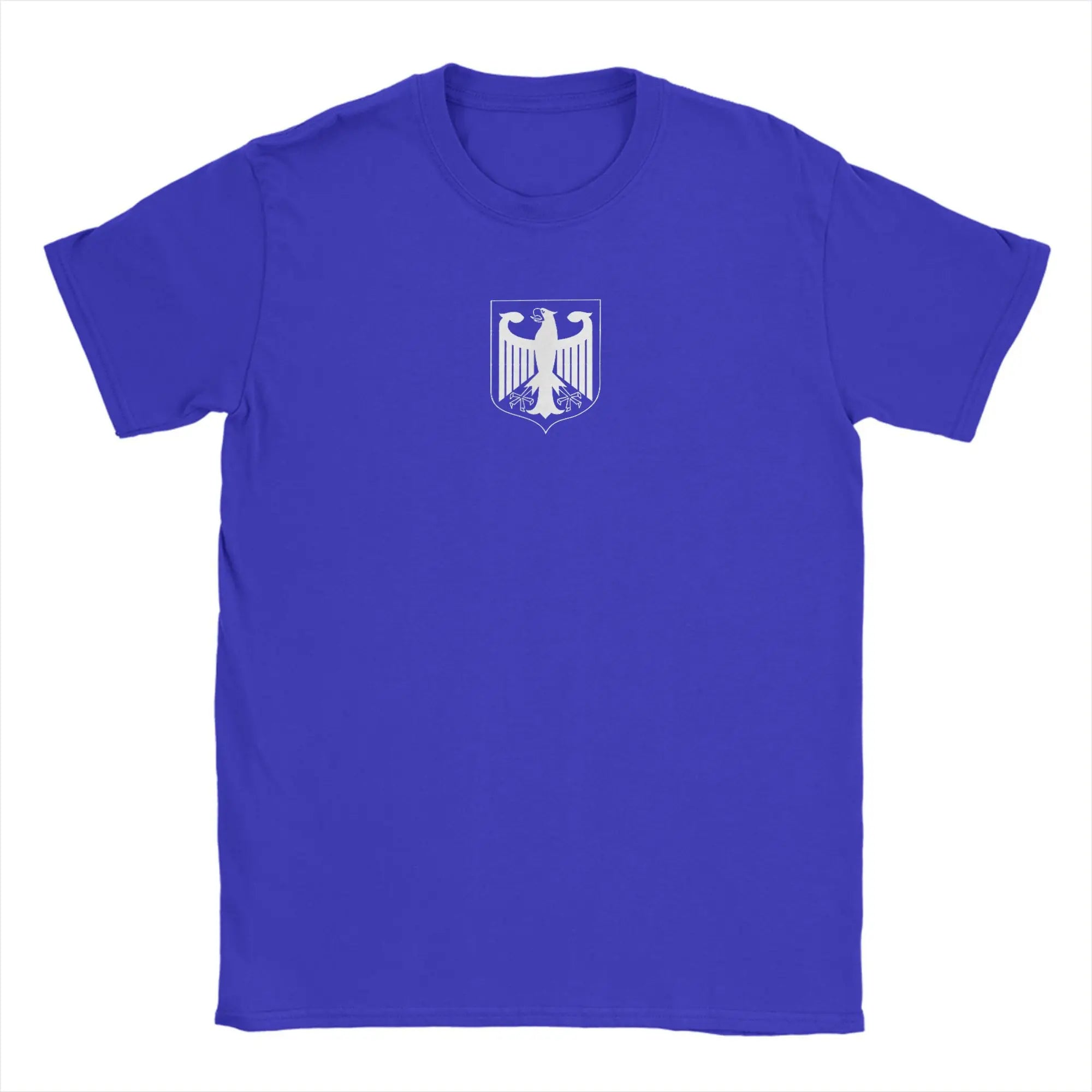 Men's Germany Coat of Arms German Eagle T Shirt Deutsche Cotton Tops Novelty Short Sleeve Crewneck Tees Plus Size T-Shirts